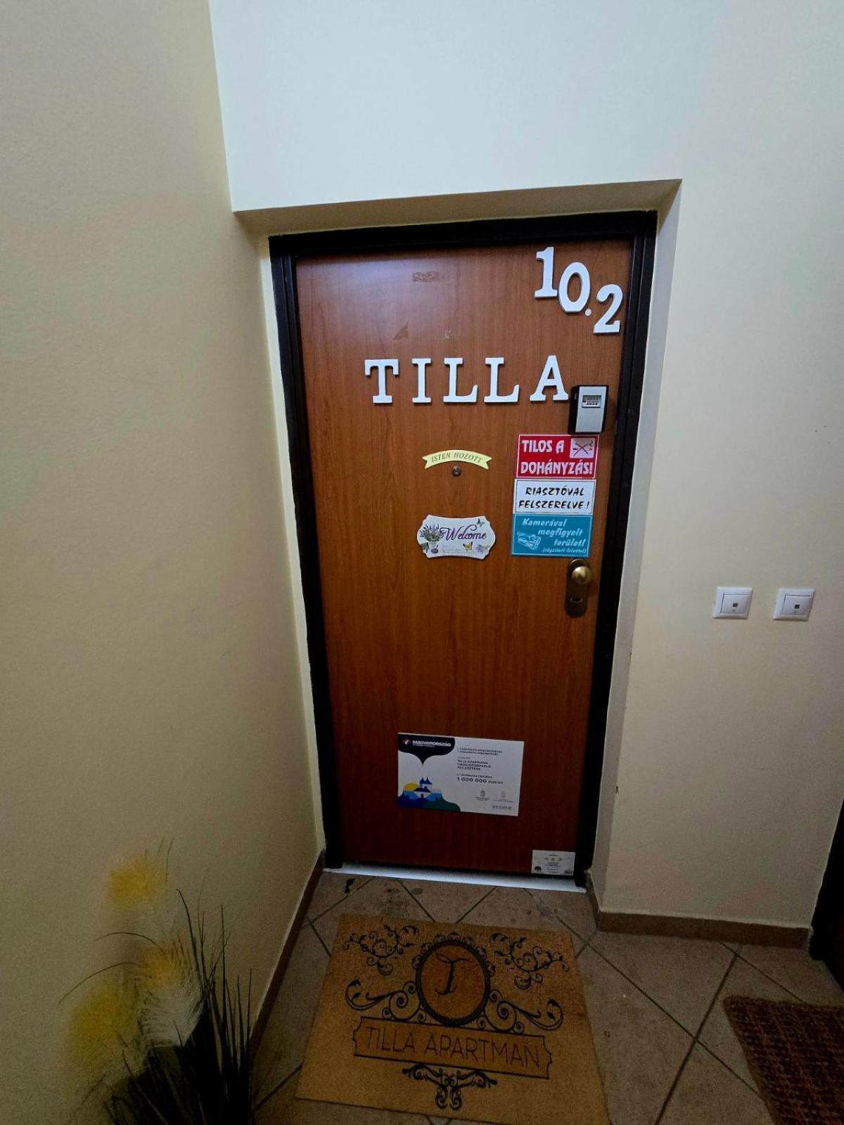 TILLA Stúdió Apartman Hajdúszoboszló Exterior foto